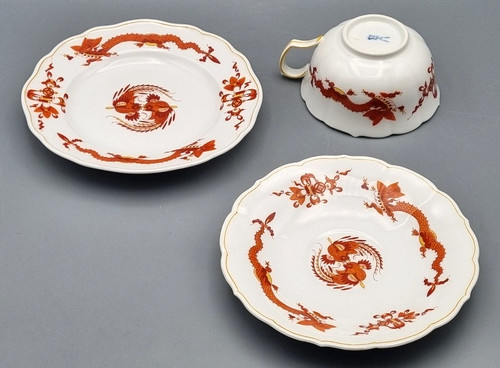 Meissen porzellan tlg tee - 3-tlg.,