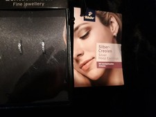 silber creolen 925 zirkonia