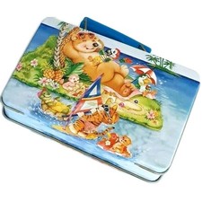 Metalldose Sommer Schatztruhe