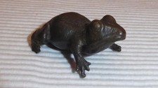Metall Messing oder Bronze ? Sammelfigur Frosch ca. 5 cm
