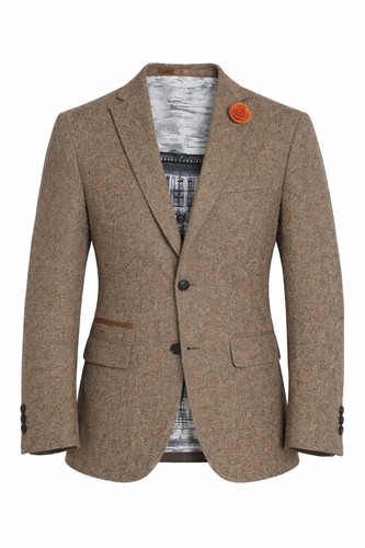 Beige donegal tweed - beige,