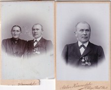 2 x CDV - Veteran mit Orden