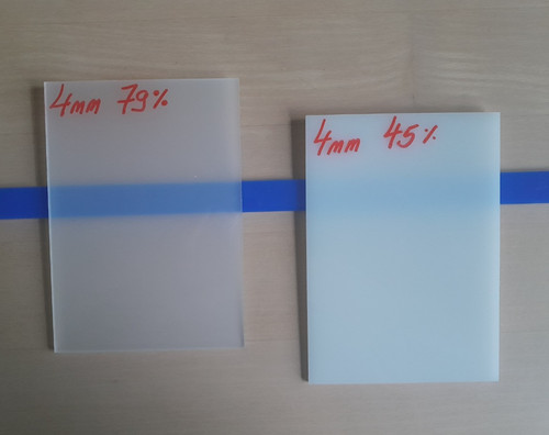 4mm milchglas acrylglas - milchglas,