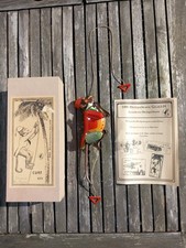 Affe Curt Kletteraffe an Schnur Blechspielzeug Lehmann-Werkzeuge OVP ältere Form