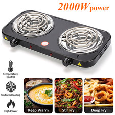 Doppelkochplatte 2000 watt - doppelkochplatte,