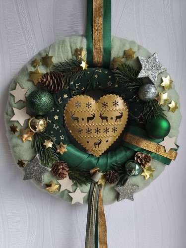 Weihnachtskranz türkranz - weihnachtskranz,