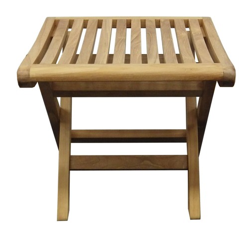 Teak fußhocker 3033 - teak,