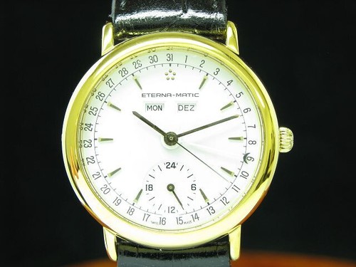 Eterna matic vollkalender gold - eterna-matic,