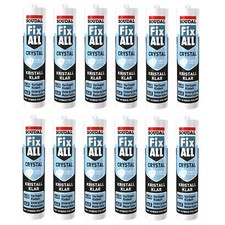 12x Soudal Fix ALL Crystal