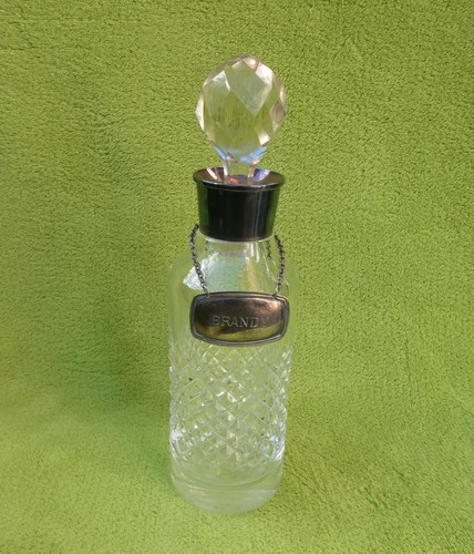 Alte brandy kristall karaffe - kristall,
