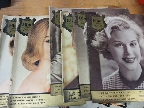 Altes modehefte film und frau - film,
