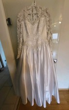 Hochzeitskleid  Gr. 42  mit abnehmbarer Schleppe