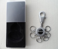 AMG - MERCEDES - SCHLÜSSELANHÄNGER - SCHWARZ CHROM - NEUWERTIG - OVP