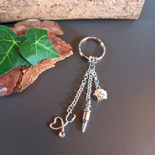 Schlüsselanhänger Krankenschwester Pflege Taschenanhänger Glücksbringer (16)