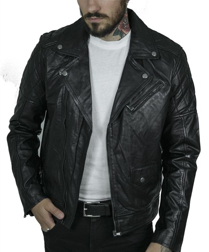 Herrenjacke 100 echtleder - herrenjacke, 100%