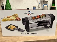 Raclette Hot Stone Duo Küchenprofi, gebraucht