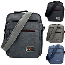 Tasche Damen Herren Umhängetasche XL Großer Flugbegleiter Crossbody Stoff K18013