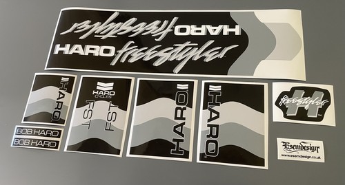 Haro fst bmx decal set - fst,