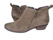 PAUL GREEN Damen Wildleder Stiefelette Ankle Boots Braun Gr. 8 Gr. 42