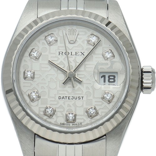 Rolex datejust damenuhr 10p - datejust,