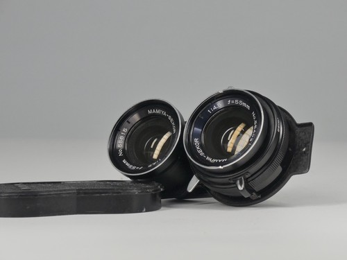 Mamiya tlr kamera - 55mm, f4.5