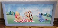 Winnie Pooh gerahmtes Wandbild
