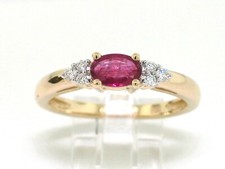 Rubin Ring 585 Gelbgold 14Kt