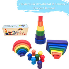 Montessori Regenbogen Holz