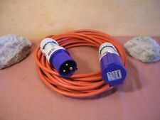 10M CEE Kabel in Signalfarbe Rot 250V Camping Wohnwagen Wohnmobil Boot IP44