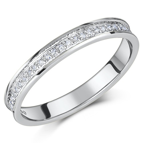 Platin diamant eternity - platin,
