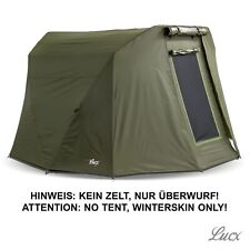Lucx® Winterskin Overwrap Überwurf für Caracal Angelzelt Bivvy Karpfenzelt
