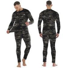 Herren Thermounterwäsche Set Wintersport Ski Sport Top Bottom Warmes unterwäsche