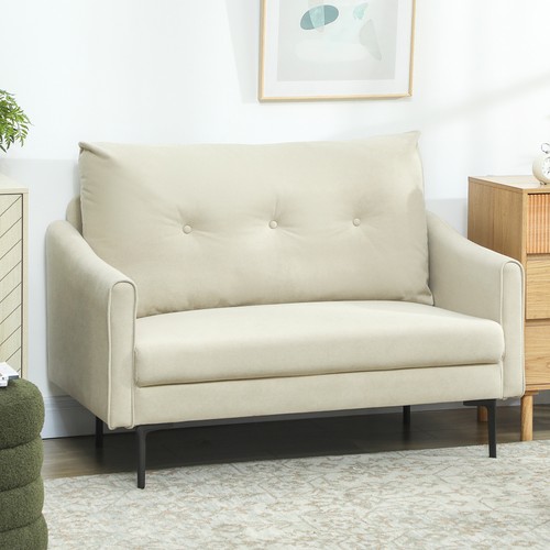 Homcom sofa sitzer 124 cm - 124,