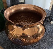 Alter großer Kupfer Topf mit