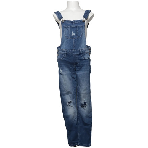 Denim m latzhose - by,