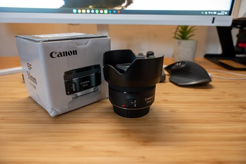 Canon 50mm 8 - ef, stm
