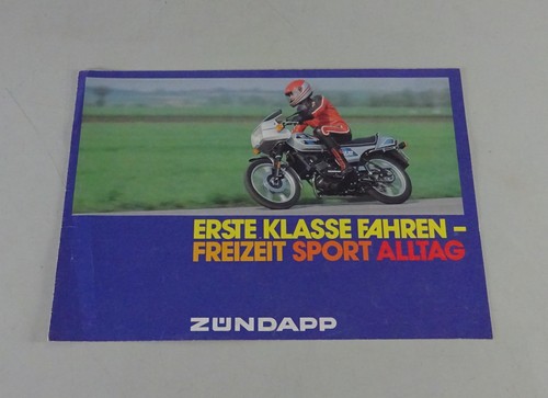 Prospekt broschüre zündapp - /,