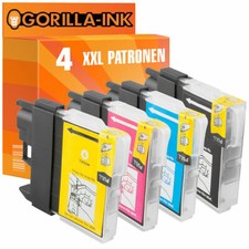 4 Patronen XXL für Brother