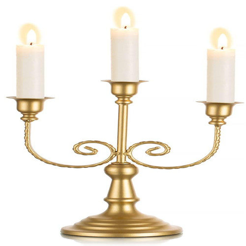Kandelaber kerzenhalter gold - kandelaber,