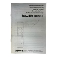 Bedienungsanleitung  Einstell Anleitung für Huwil Beschlag für Huwilift-senso