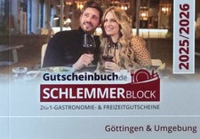 Gutscheinbuch/Schlemmerblock 2025/2026 für alle Regionen