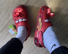 Crocs Cars Flash McQueen LED