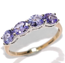 Ring Gold Tansanit 1,40 ct