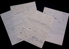 Stein Gaxotte,Handschrift