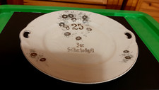 Teller Silberhochzeit C.T
