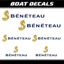 Beneteau Aufkleber Boot sticker boat yacht Ersatz logo marine vinyl ORACAL