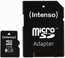 Intenso Micro SDHC Karte 8GB