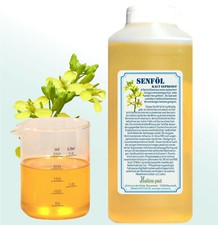 Senföl 1-Liter-HDPE-Flasche