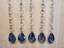 1 Kristallanhänger Tropfen