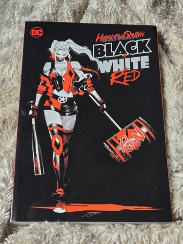 Harley quinn black - black, white